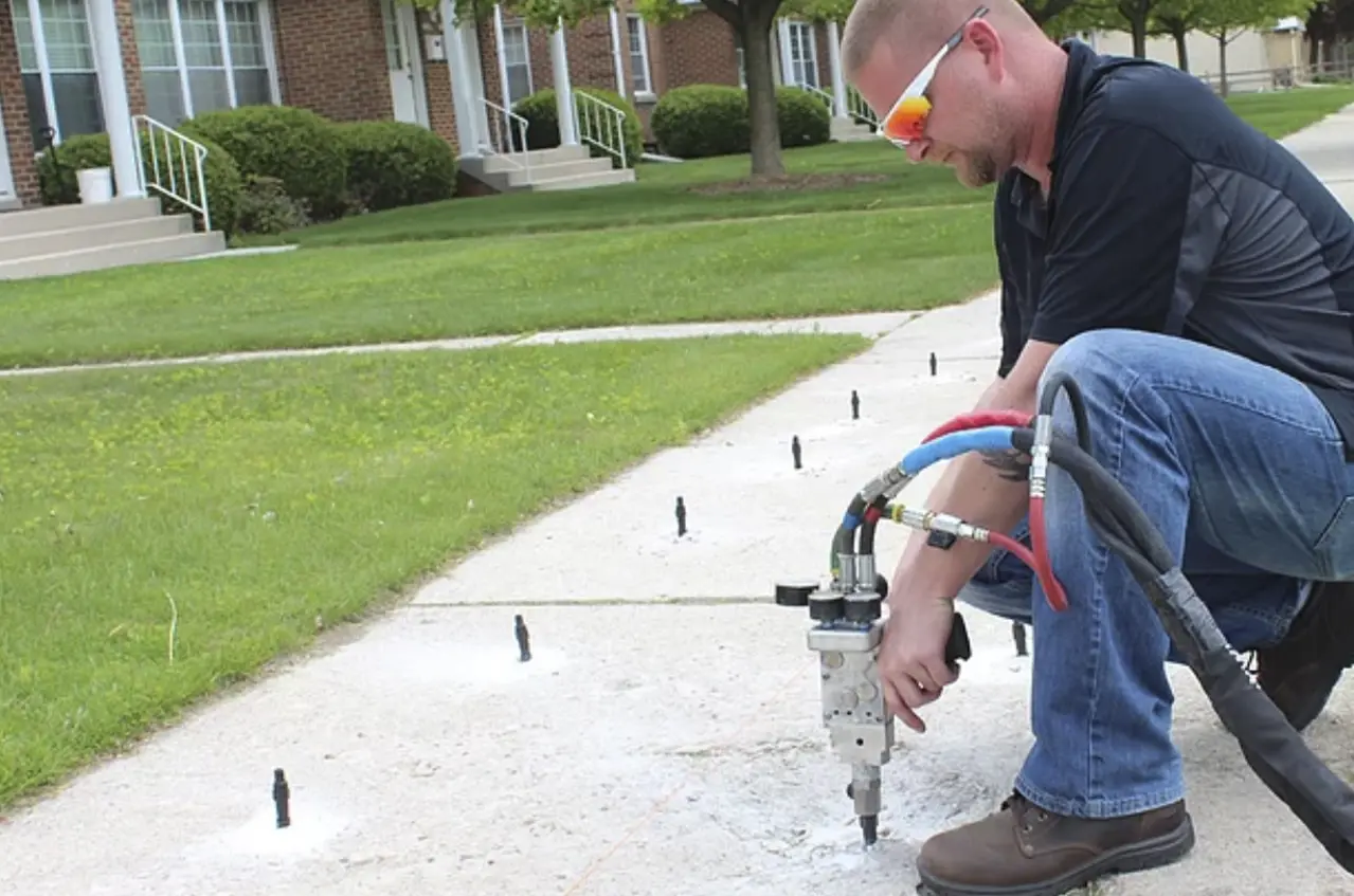 Concrete Leveling Repair, Concrete Installation and Replacement Services, Concrete Build Services, Polyjacking Foam-Leveling Services, concrete foam leveling, concrete leveling foam, polyjacking, polyjacking concrete, Concrete Installation, concrete installation services, concrete installation service, Kaplan concrete, Polyjacking in Eagan, Concrete Replacement Services, Concrete Replacement Services in Eagan